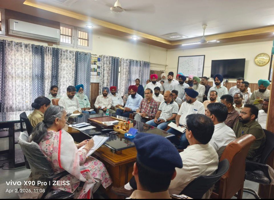 Preparations for Chief Minister’s Visit to Jaito in Full Swing; MLA Amolak Singh, DC, and SSP Review Arrangements