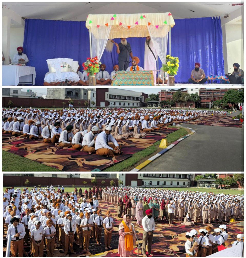 बाबा फरीद पब्लिक स्कूल में नया एकेडमिक सेशन शुरू; -श्री जपजी साहिब के पाठ और अरदास के साथ शुरुआत: